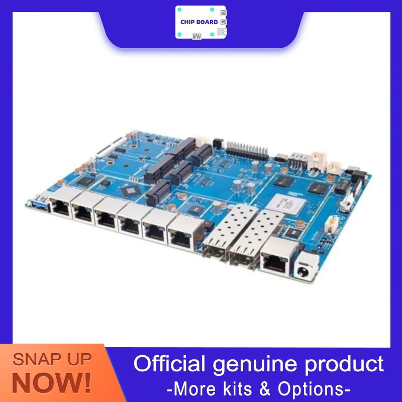 Bananapi Bpi R4 Wifi 7 - لوحة Banana Pi BPI-R4 Pro مع
