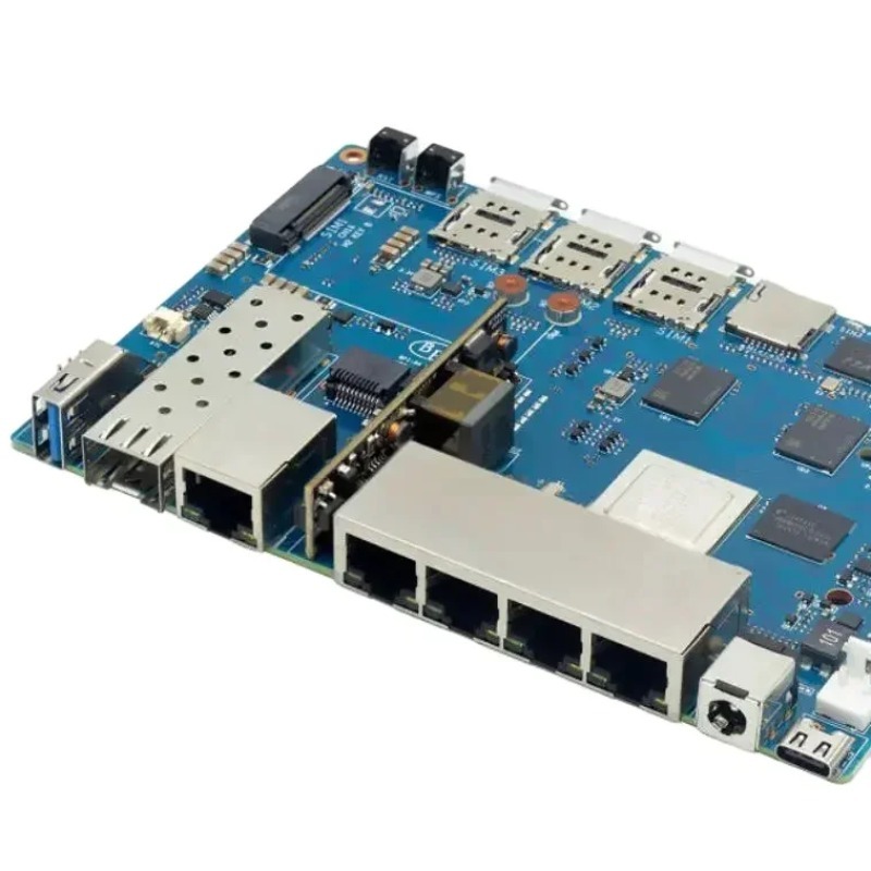 Bananapi Bpi R4 Wifi 7 - لوحة توجيه Wifi 7 بتصميم MTK