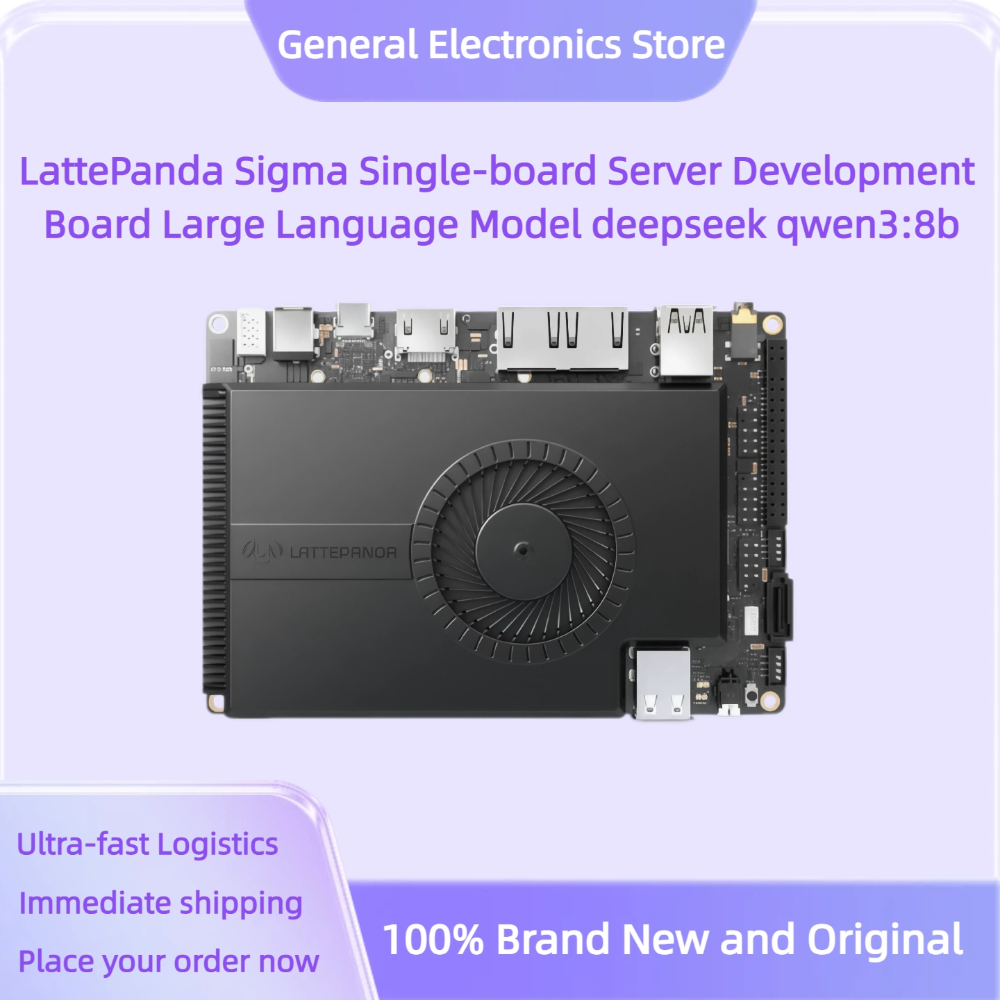 Lattepanda Sigma 32Gb - لوحة تطوير خادم أحادية اللوحة LattePanda