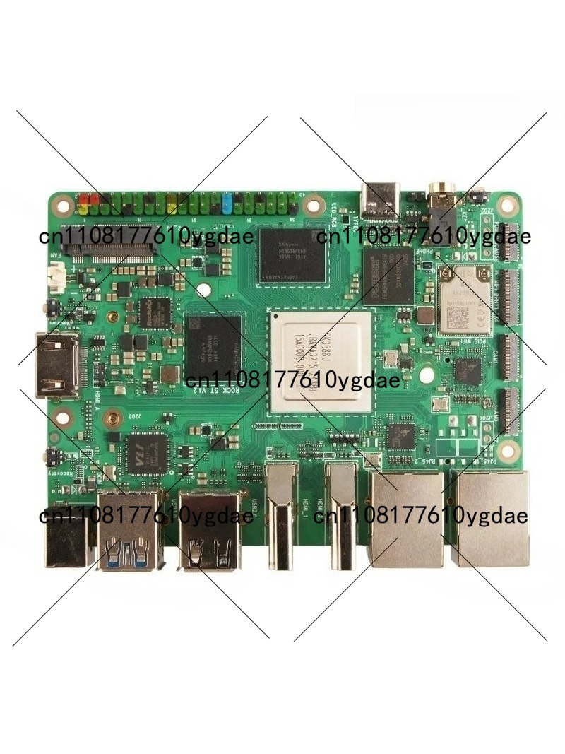 Rk3588 Mini Pc Board - كمبيوتر مصغر بمعالج RK3588 ثماني النواة،