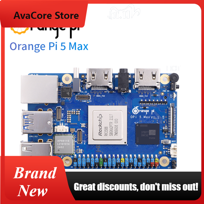 Orange Pi 5 Max Rk3588 - لوحة تطوير AvaCoreOrangePi 5 Max بسعة