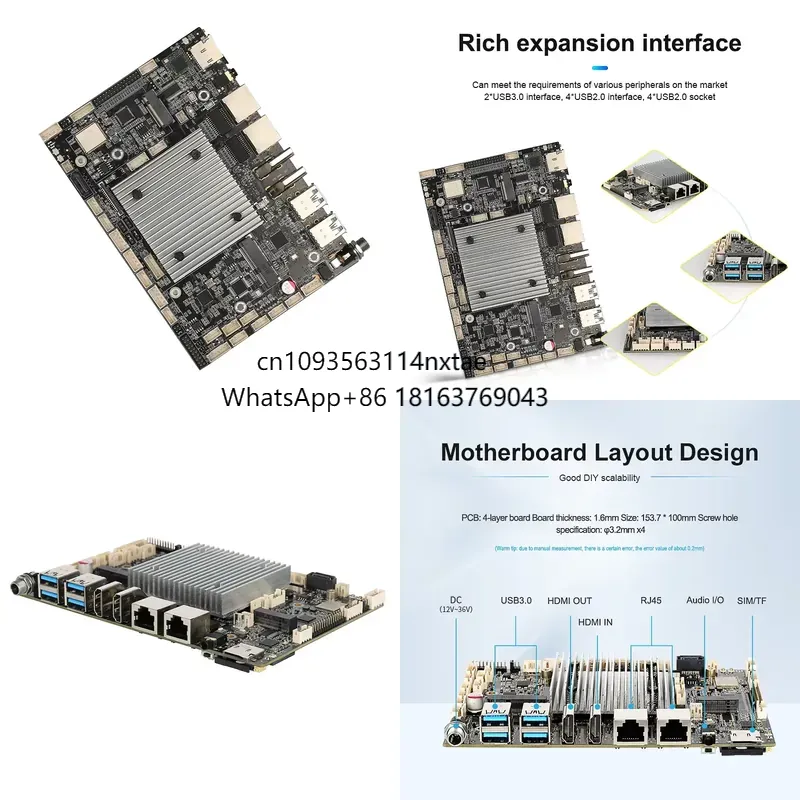 2026 ساخن! لوحة تطوير Rockchip - مراجعة Rk3588 Mini Pc Board وسعره