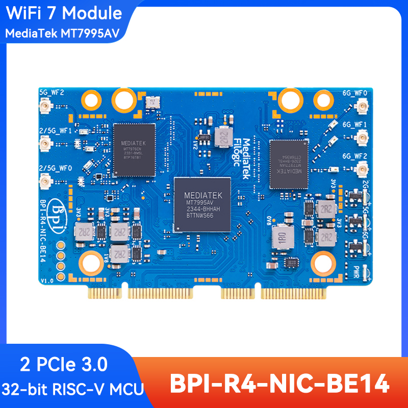 وحدة واي فاي 7 من نوع Banana P - مراجعة Bananapi Bpi R4 Wifi 7 وسعره
