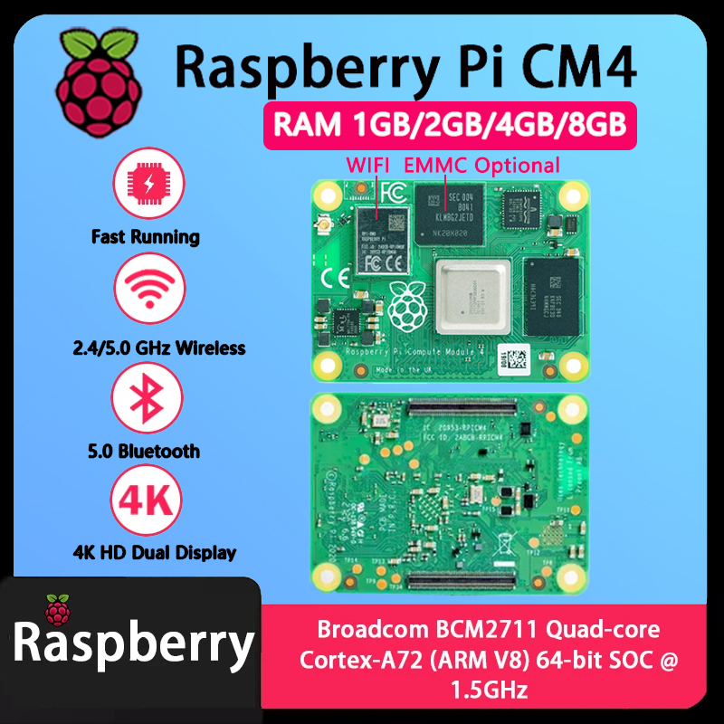 وحدة معالجة راسبيري باي CM4 بذ - مراجعة Compute Module 4 32Gb Wifi وسعره