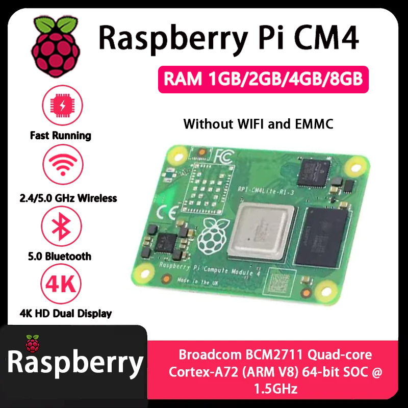 وحدة معالجة راسبيري باي CM4 بذ - مراجعة Compute Module 4 32Gb Wifi وسعره