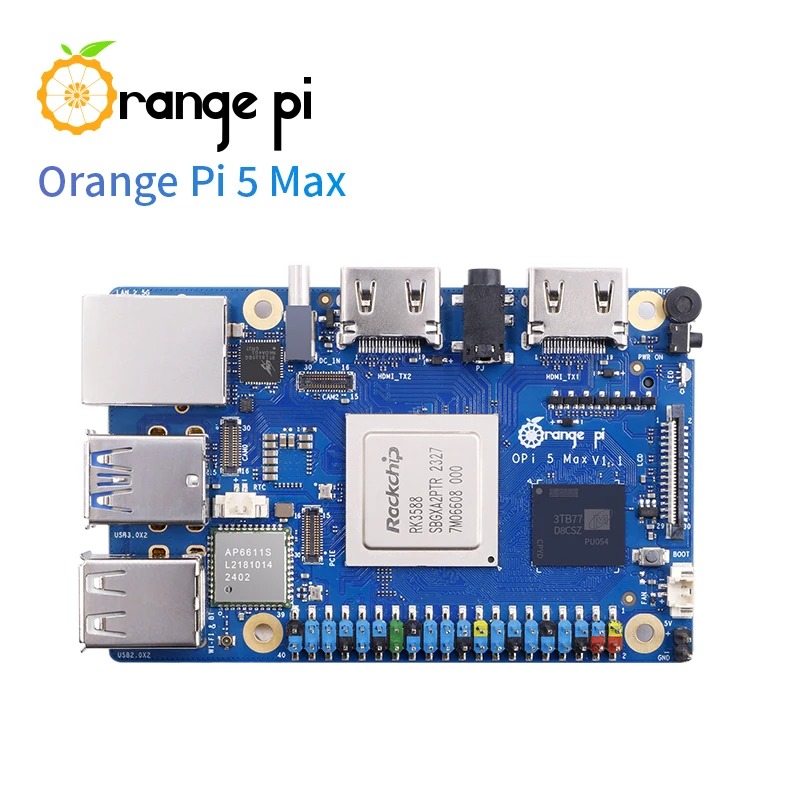 كمبيوتر لوحي RoRuS Orange Pi 5 - مراجعة Orange Pi 5 Max Rk3588 وسعره