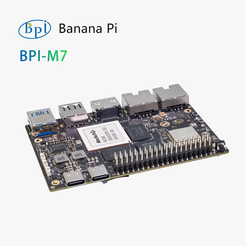 لوحة تطوير الذكاء الاصطناعي Ba - مراجعة Banana Pi Bpi M7 Rk3588 وسعره
