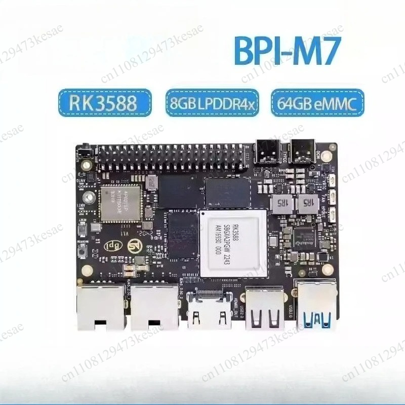 Pi BPI-M7 / ArmSoM Sige7 RK358 - مراجعة Rk3588 Mini Pc Board وسعره
