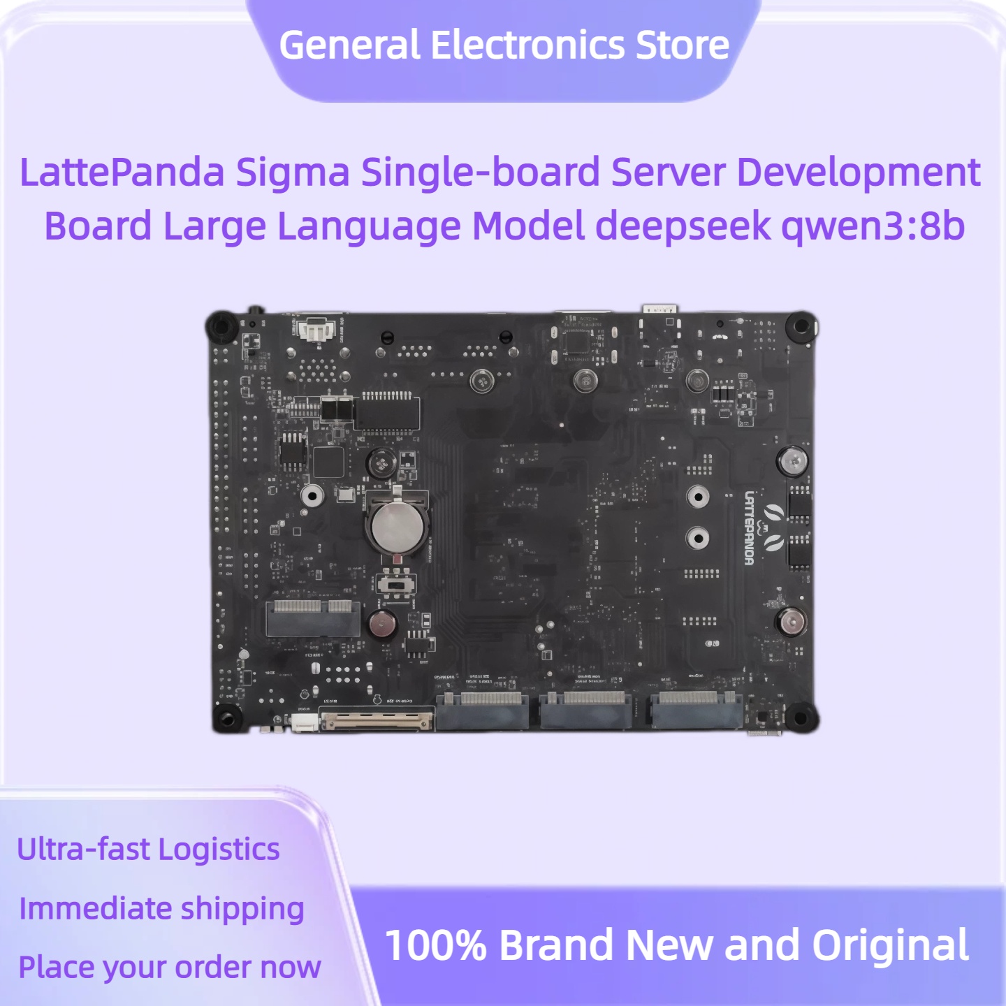 لوحة تطوير خادم أحادية اللوحة  - مراجعة Lattepanda Sigma 32Gb وسعره