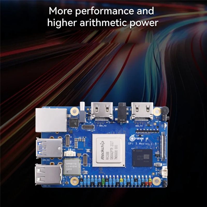 لوحة تطوير أورانج باي 5 ماكس ب - مراجعة Orange Pi 5 Max Rk3588 وسعره