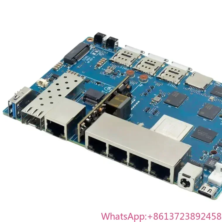 لوحة راوتر Banana Pi BPI-R4 وا - مراجعة Bananapi Bpi R4 Wifi 7 وسعره