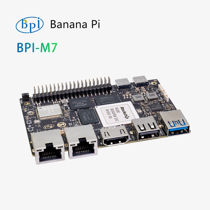لوحة تطوير Banana Pi طراز BPI- - مراجعة Banana Pi Bpi M7 Rk3588 وسعره