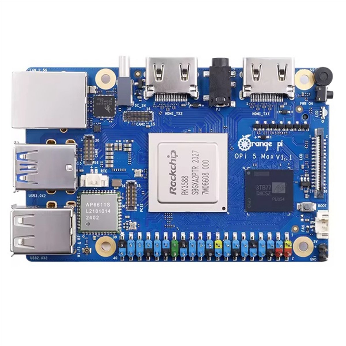 (ABGQ) لوحة تطوير أورانج باي 5 - مراجعة Orange Pi 5 Max Rk3588 وسعره
